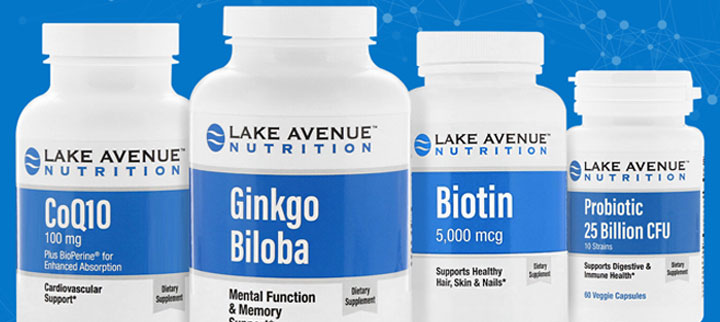 пробиотики и другие добавки Lake Avenue Nutrition